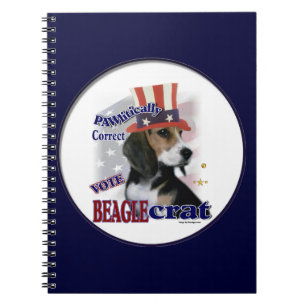 Beagle Politieke Humor Notitieboek