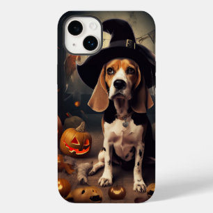 Beagle Pompoenen Halloween Griezelen Case-Mate iPhone 14 Plus Hoesje