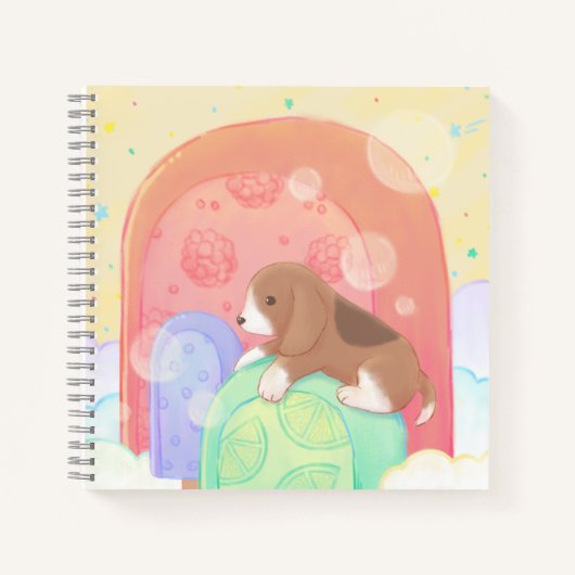 Beagle & Popsicles Notitieboek (Voorkant)