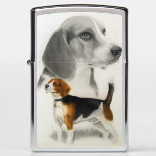 Beagle Portret Painting