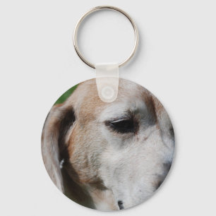 beagle portret sleutelhanger