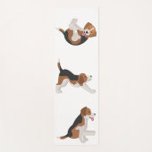 Beagle pose de tapis de yoga (Devant)