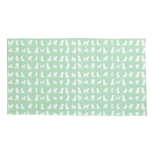 Beagle Print Kussensloop (Achterkant)