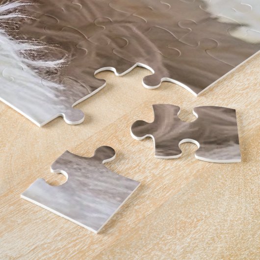 Beagle Puppy Christmas Design, Legpuzzel (Zijkant)