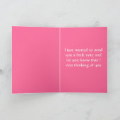 Beagle Puppy Dog Hallo denken van uw kaart (Binnen)