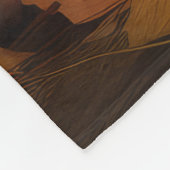 Beagle Puppy Herfst Delight Pompoen Fleece Deken (Hoek)