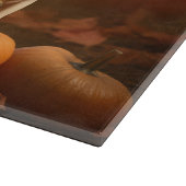 Beagle Puppy Herfst Delight Pompoen Snijplank (Hoek)