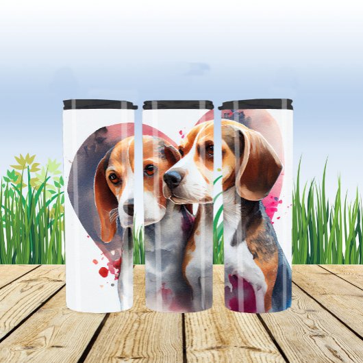 Beagle Puppy Love Thermosbeker