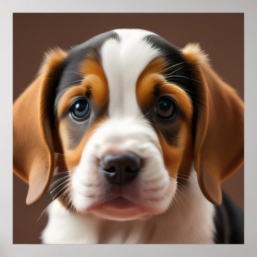 Beagle Puppy Poster (Voorkant)