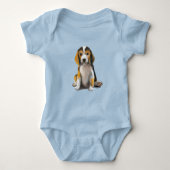 Beagle puppy romper (Voorkant)