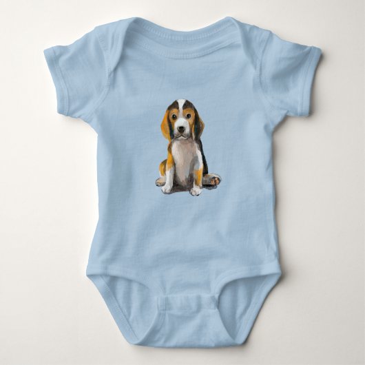 Beagle puppy romper (Voorkant)