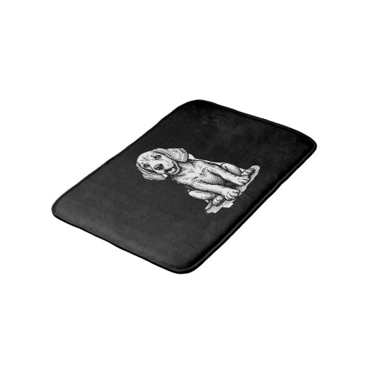 Beagle puppy schattig, familie Dierenvriend Tank T Badmat (Gekanteld)