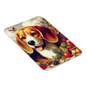 Beagle Puppy Schilderij Magneet (Rechterzijde)