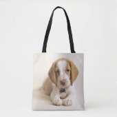 Beagle Puppy Tote Bag (Voorkant)