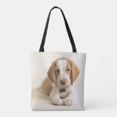 Beagle Puppy Tote Bag (Achterkant)