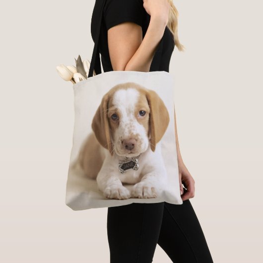 Beagle Puppy Tote Bag (Dichtbij)