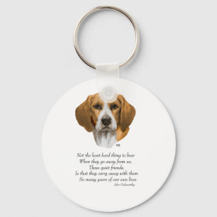 Beagle Rainbow Bridge Sleutelhanger