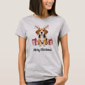 Beagle Rendier T-shirt (Voorkant)