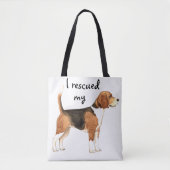 Beagle Rescue Tote Bag (Voorkant)