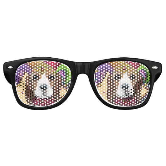 BEAGLE RETRO ZONNEBRIL (Voorkant)