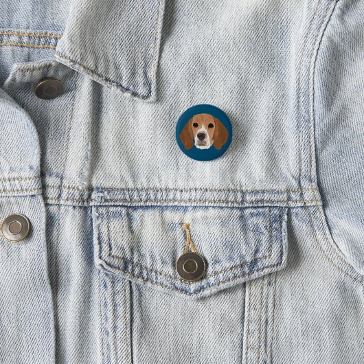 Beagle Ronde Button 3,2 Cm (In situ)