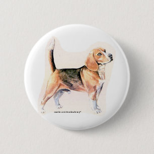 Beagle Ronde Button 5,7 Cm