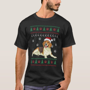 Beagle Rundvee Kerst Misvormde Trui Hond Xmas 1 T-shirt