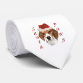 Beagle Santa Paws Stropdas (Opgerold)