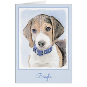 Beagle schilderen - Kute Original Dog Art