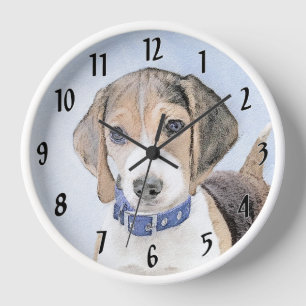 Beagle schilderen - Kute Original Dog Art