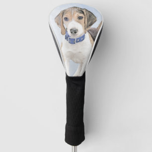 Beagle schilderen - Kute Original Dog Art Golfheadcover