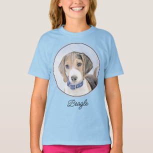 Beagle schilderen - Kute Original Dog Art T-Shirt