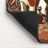  beagle schilderen op Muismat (Hoek)