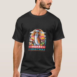 Beagle Sinterklaas Koffie Mok Vrolijke Kersthonden T-shirt