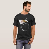 Beagle Sleeping Dog Pajamas Nap Pjs Outfit Beagle T-shirt (Voorkant volledig)