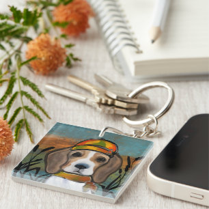 Beagle sleutelhanger