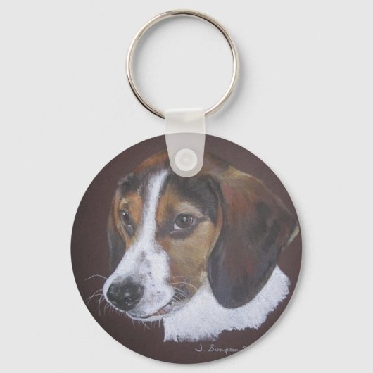 Beagle Sleutelhanger (Voorkant)