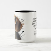 Beagle Splatter Coffee Mok Cup (Midden)