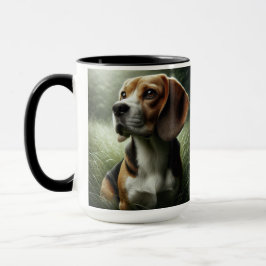 Beagle Splatter Coffee Mok Cup