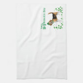 Beagle St. Patrick's Dag Theedoek (Verticaal)