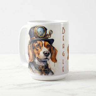Beagle Steampunk Hond Koffiemok
