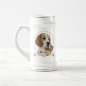 Beagle Stein Bierpul (Links)