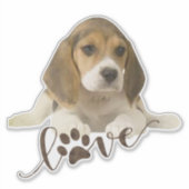 Beagle Sticker (Voorkant)