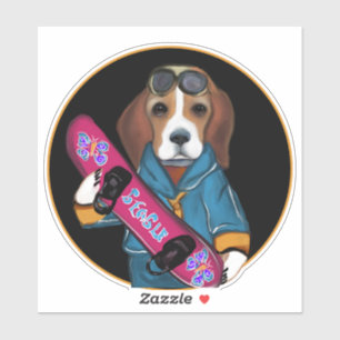BEAGLE STICKER