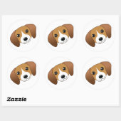 Beagle Stickers (Vel)