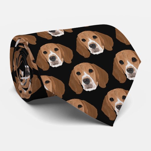 Beagle Stropdas (Opgerold)