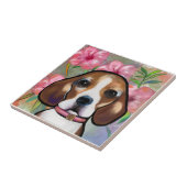 Beagle tegeltje (Zijkant)