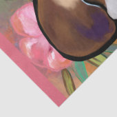 Beagle Tissuepapier (Detail)