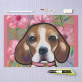 Beagle Tissuepapier (Craft)