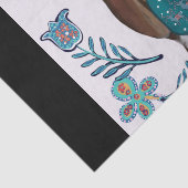 Beagle Tissuepapier (Detail)